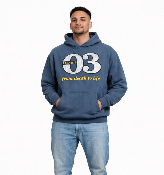 From Death to Life Hoodie (Resurrection Navy)