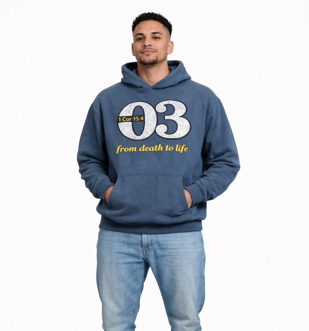 From Death to Life Hoodie (Resurrection Navy)