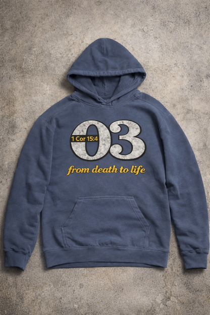 From Death to Life Hoodie (Resurrection Navy)