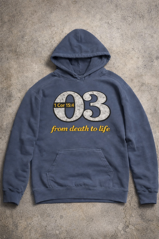From Death to Life Hoodie (Resurrection Navy)